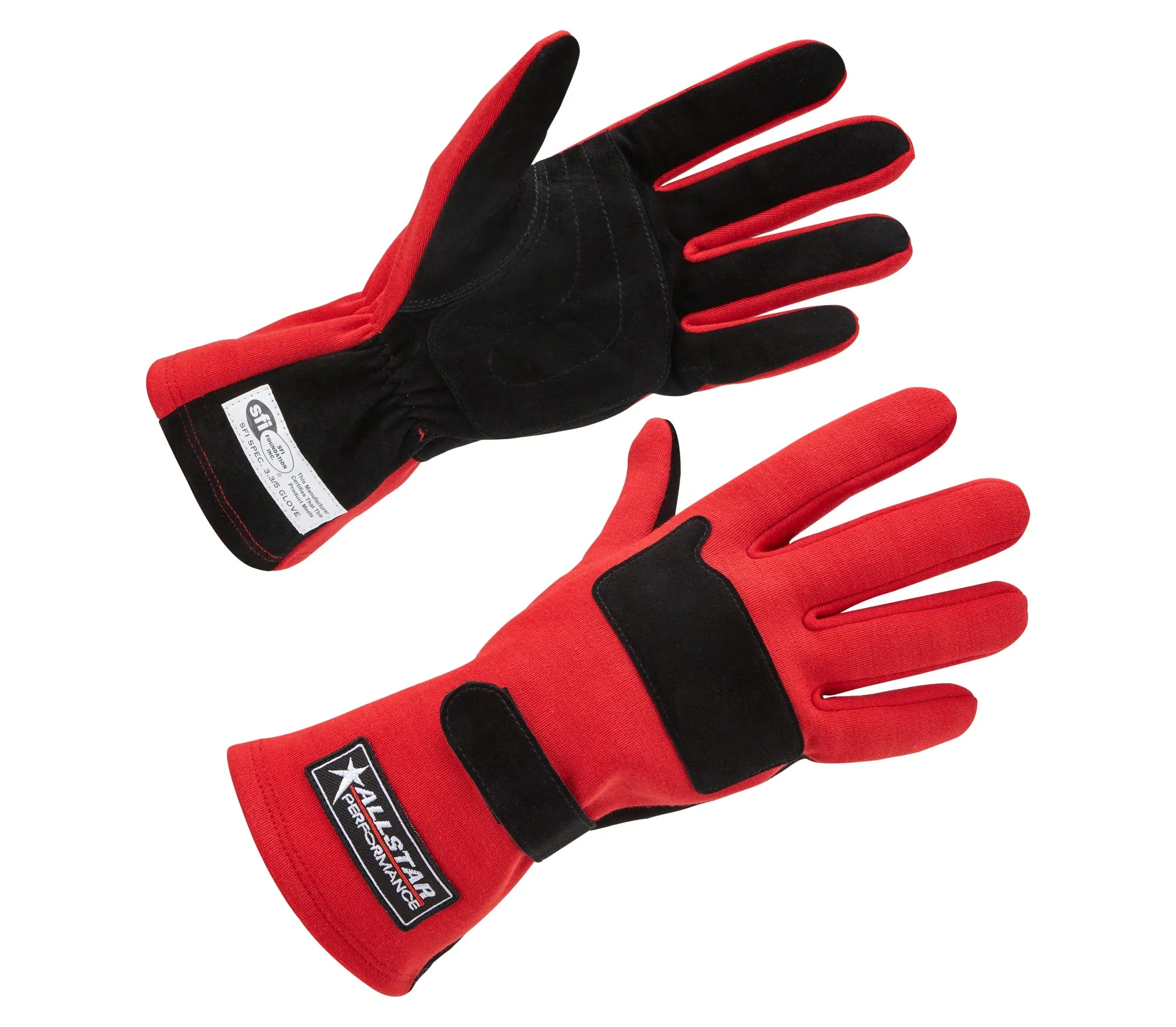 Allstar Performance Double Layer Racing Gloves - Red