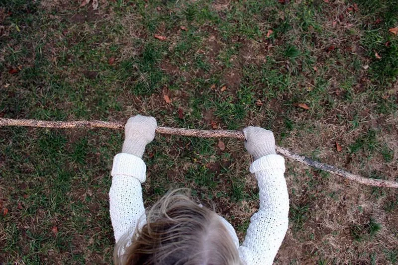 Alpaca Mittens for Kids