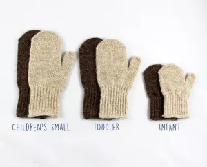 Alpaca Mittens for Kids