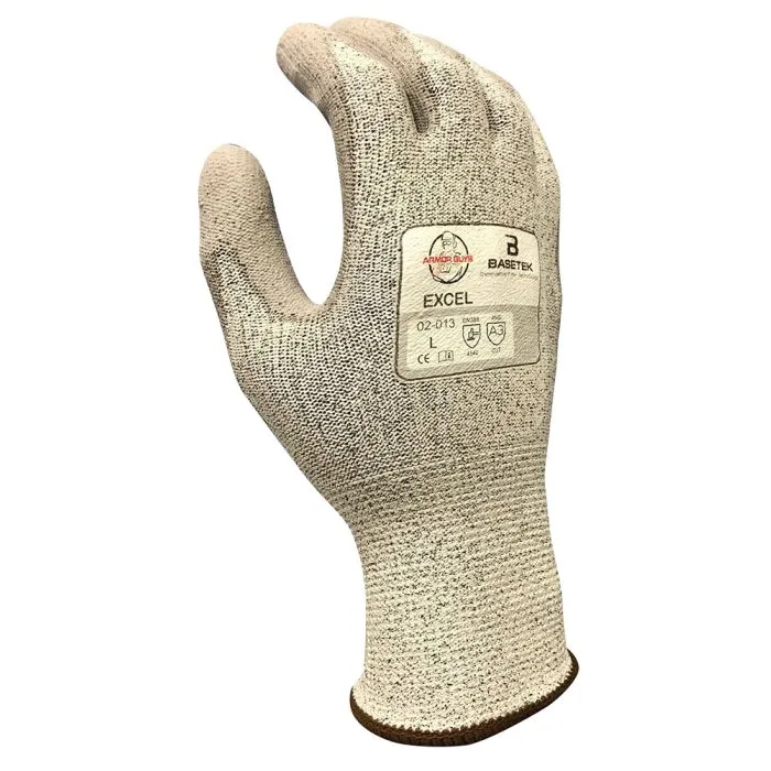 Armor Guys Hammerhead Cut Level A3 Work Glove Gray Color - 12 Pairs