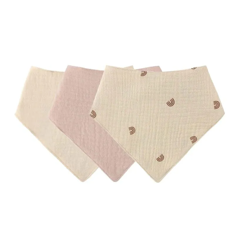 Baby's Triangle Feeding Scarf Sets