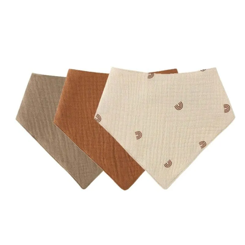 Baby's Triangle Feeding Scarf Sets