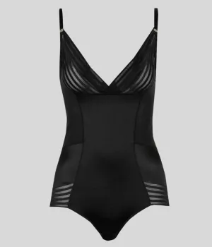 Black Firm Control Shapewear Bodysuit