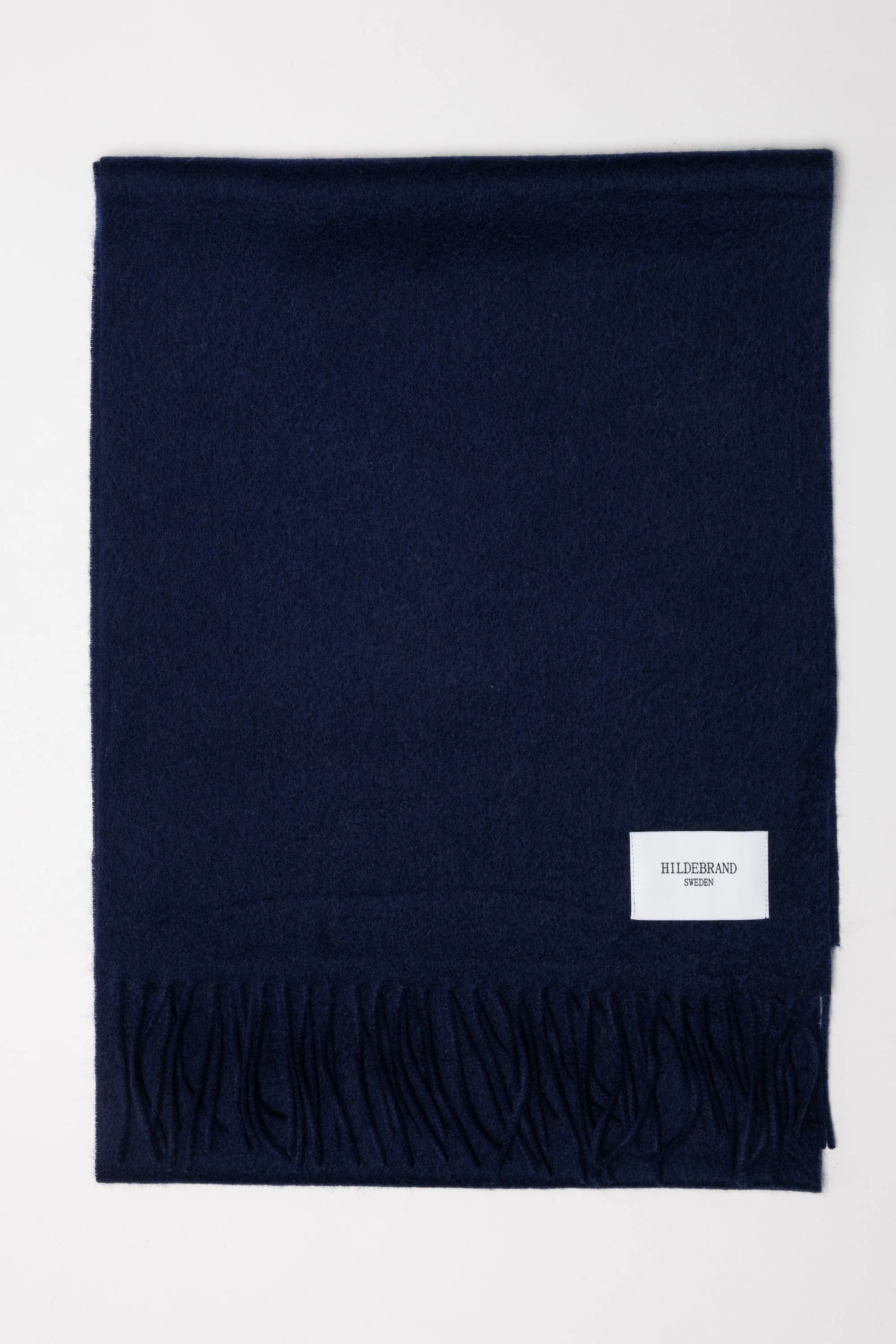 Blue Cashmere Woven Scarf Medium