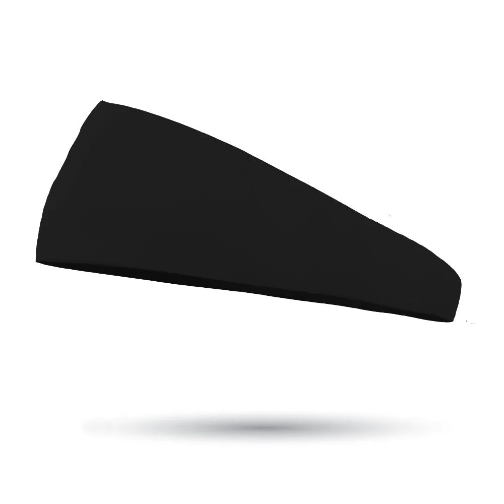 BONDI BAND 3" TAPERED SOLID WICKING HEADBAND