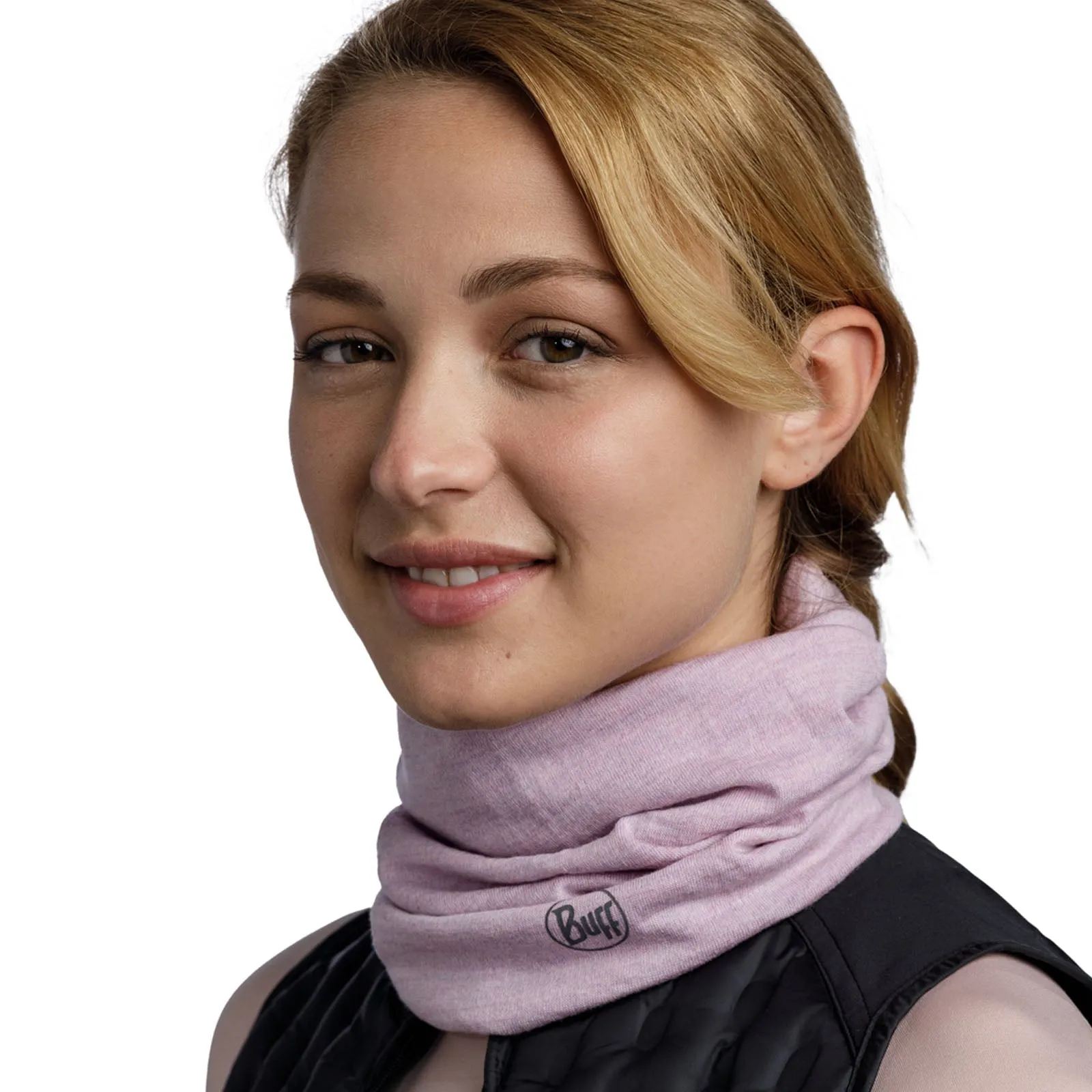 Buff Unisex Midweight Merino Wool Protective Tubular Bandana - Lilac Sand