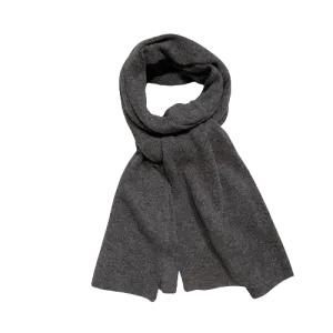 Charcoal Grey Cashmere Scarf