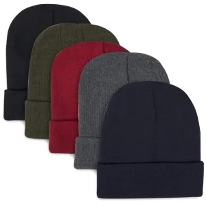 Children's Knitted Beanie – 5 Colors