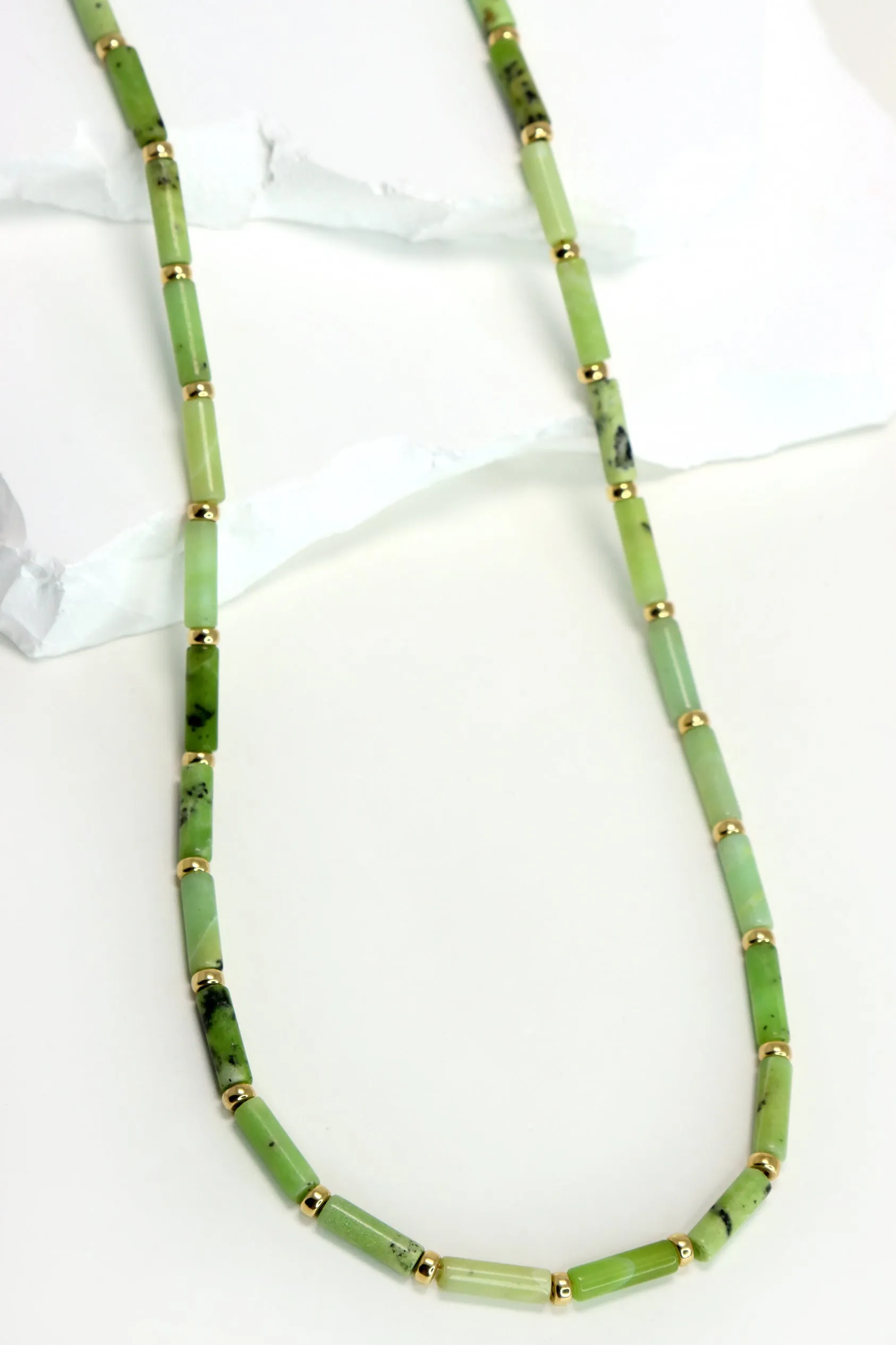 Chrysoprase Vero Necklace 24