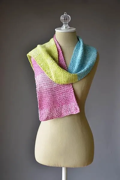 Color Block Scarves