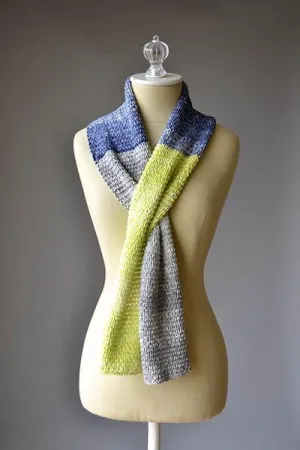 Color Block Scarves