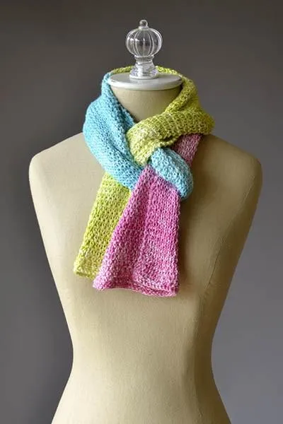 Color Block Scarves