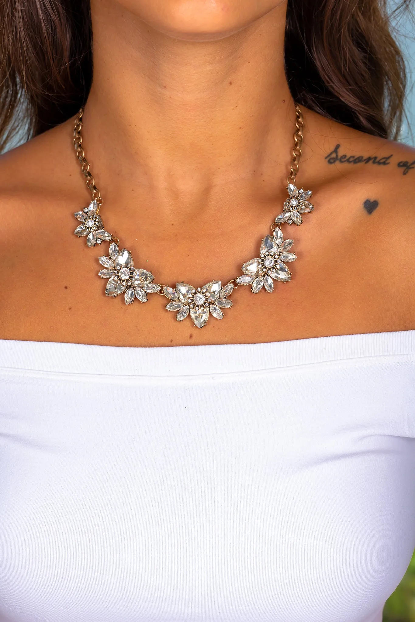 Crystal Statement Necklace