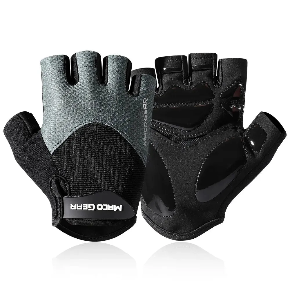 Cycling Half Finger Gloves Sports MTB Road Bike Running Anti-shock Anti-Slip Fitness Gym Riding Bicycle Glove Summer Men Women