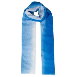 Dents Ombre Lightweight Scarf - Pale Blue