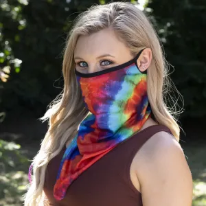 FB-2020 FACE BANDANA TIE DYE PRIMARY