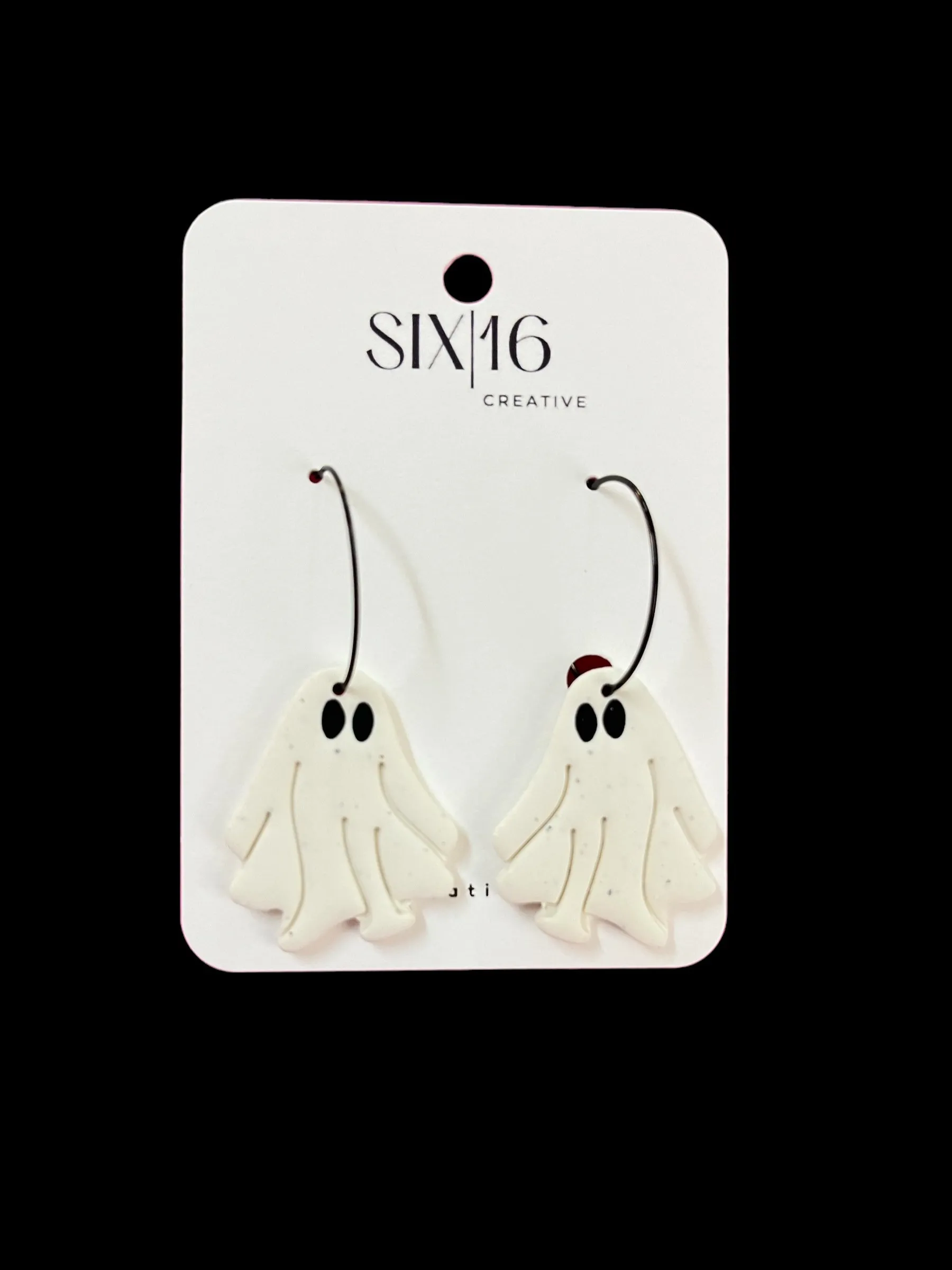 Ghost Clay Earrings