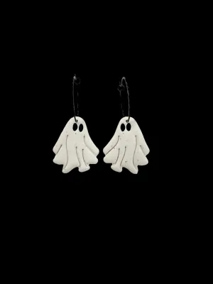 Ghost Clay Earrings