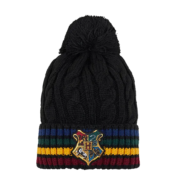 Hogwarts School Crest Knitted Hat