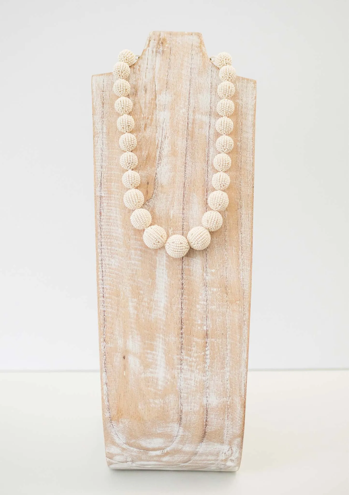 <br>The Olivia Necklace<br> Cream