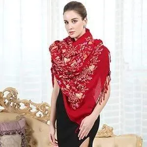 Luxury  Women's Elegant Wool  Scarves