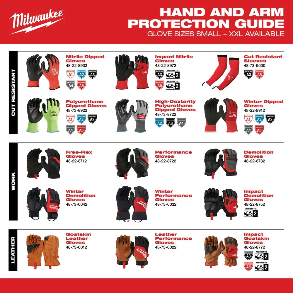 Milwaukee 48-73-0031 Winter Performance Gloves – Medium