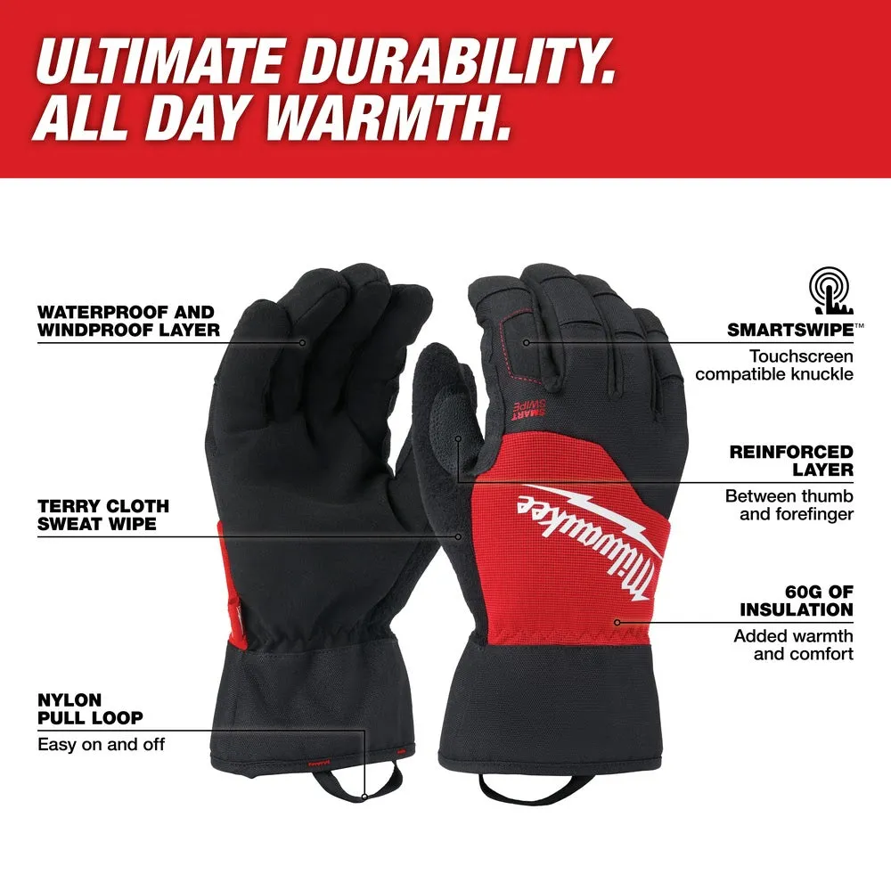 Milwaukee 48-73-0031 Winter Performance Gloves – Medium