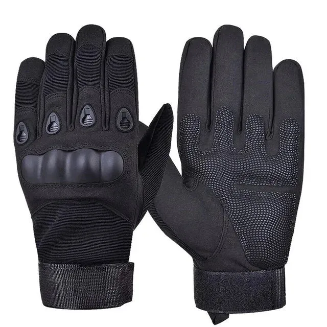 Motorcycle Gloves Military Tactic Combat Hunting Shooting Anti-slip Outdoor Riding Knuckle Protective Gloves Bycicle Accessories