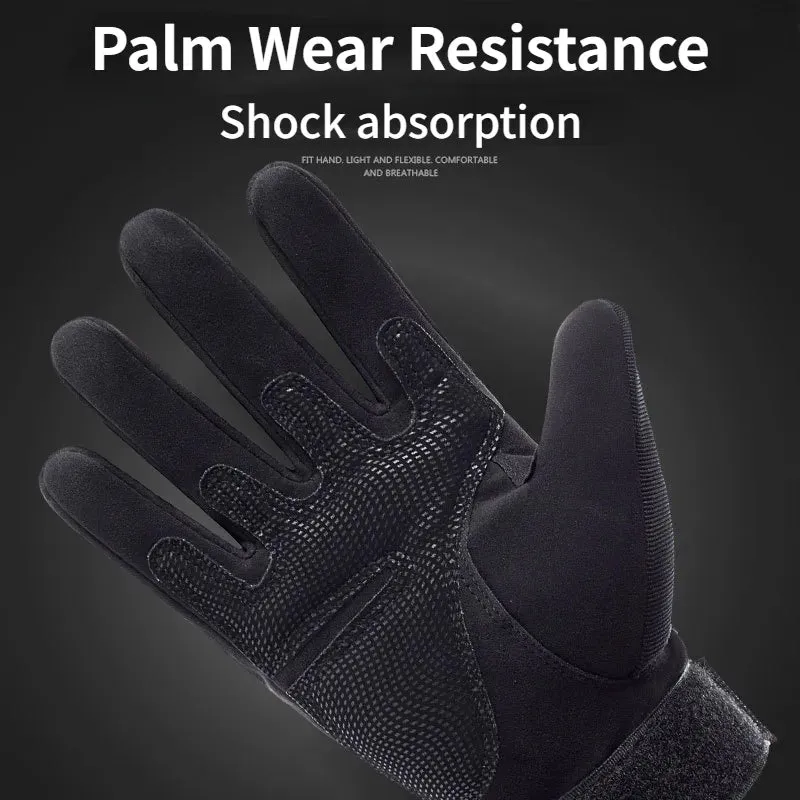 Motorcycle Gloves Military Tactic Combat Hunting Shooting Anti-slip Outdoor Riding Knuckle Protective Gloves Bycicle Accessories