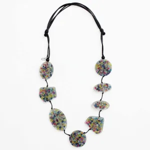 Multi Shape Jillian Confetti Statement Necklace