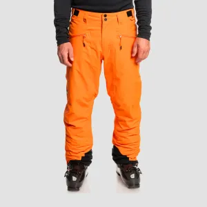 Quiksilver Boundry Snow Pants Flame Orange