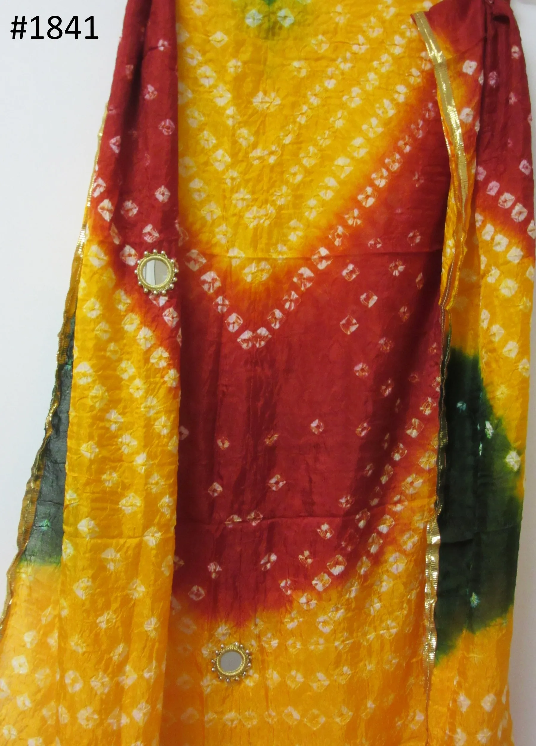 Scarf 2151844 Silk Finish Bandhage Dupatta Chunni Shawl