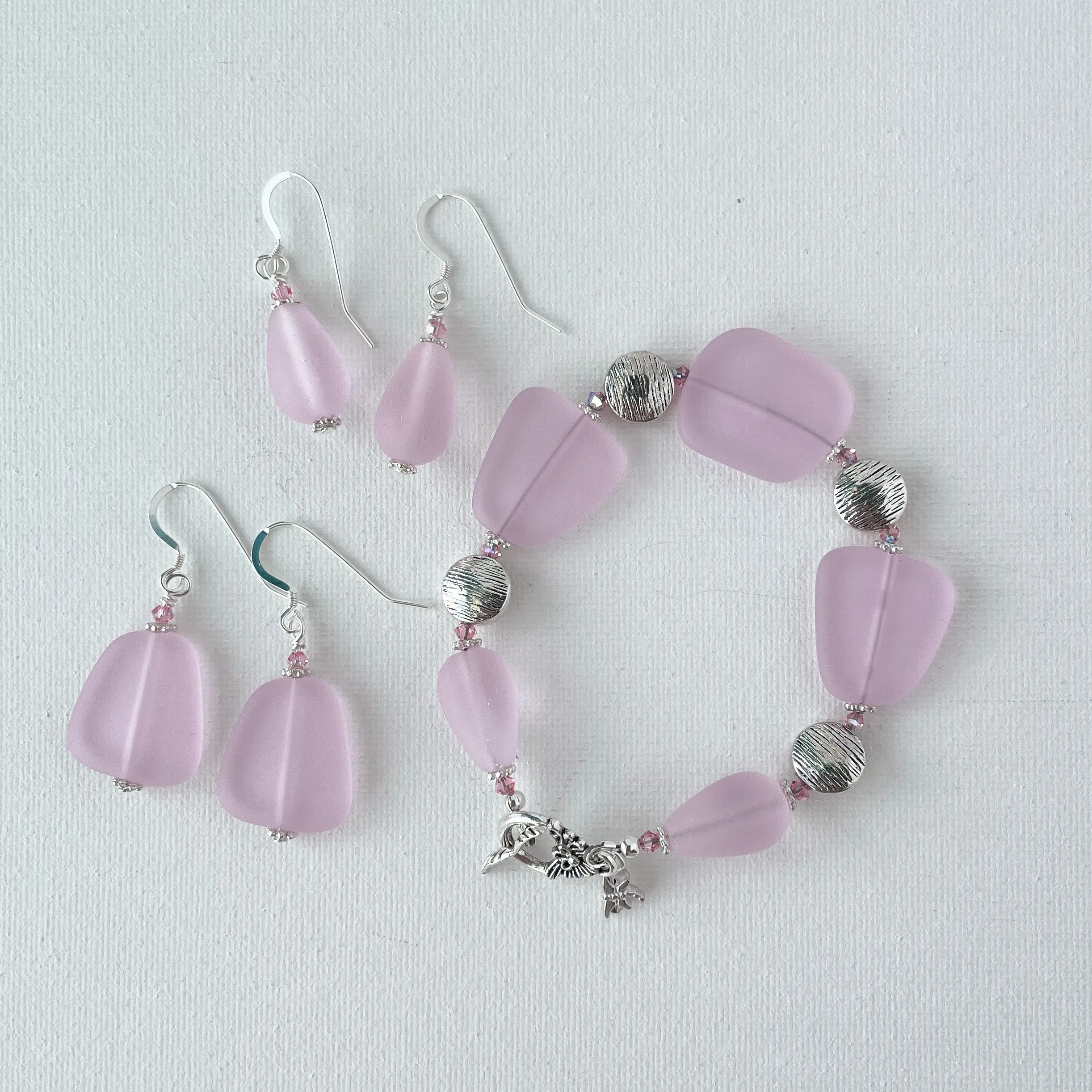 Soft Breezes Sea Glass Earrings