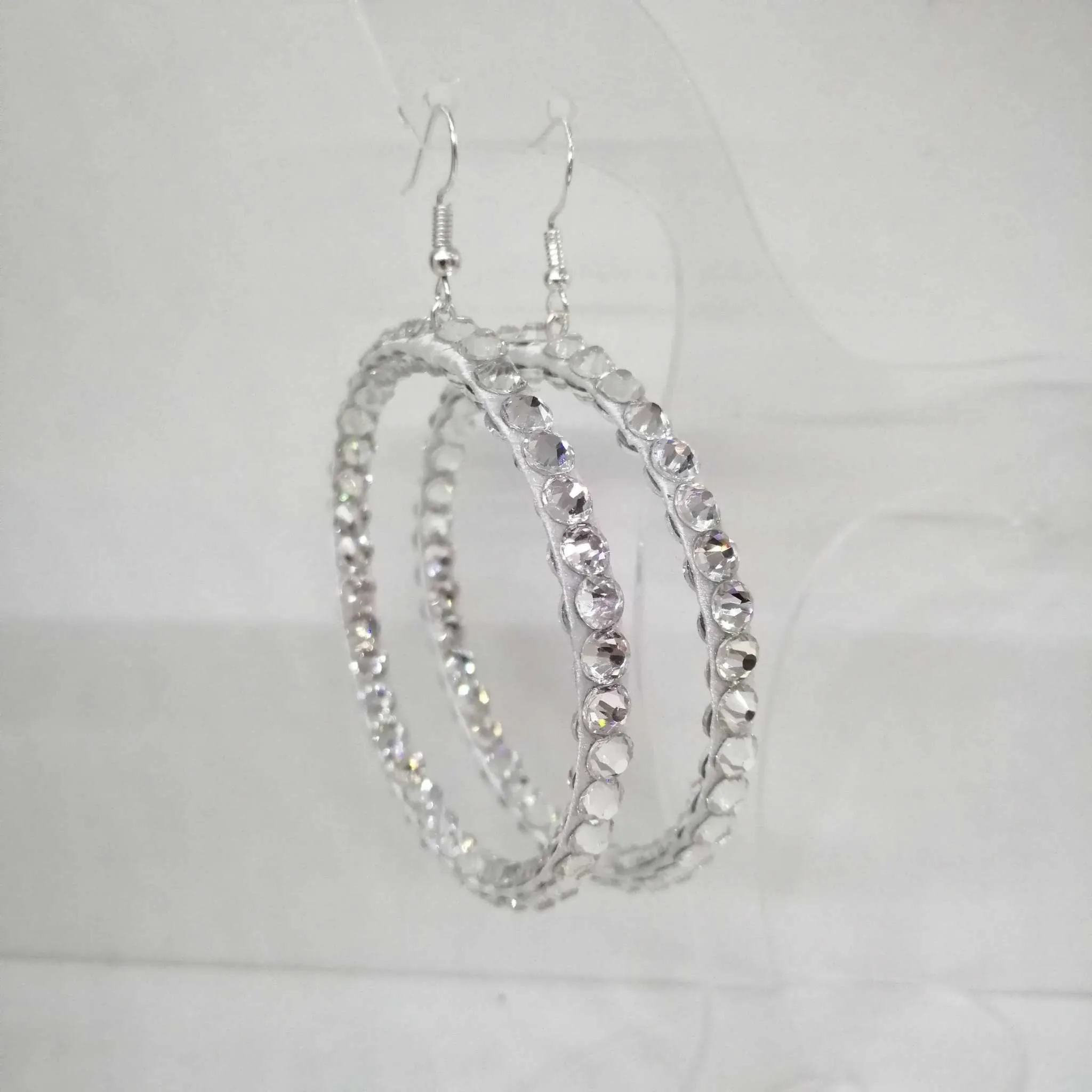 Soft Hoop Ballroom Earrings