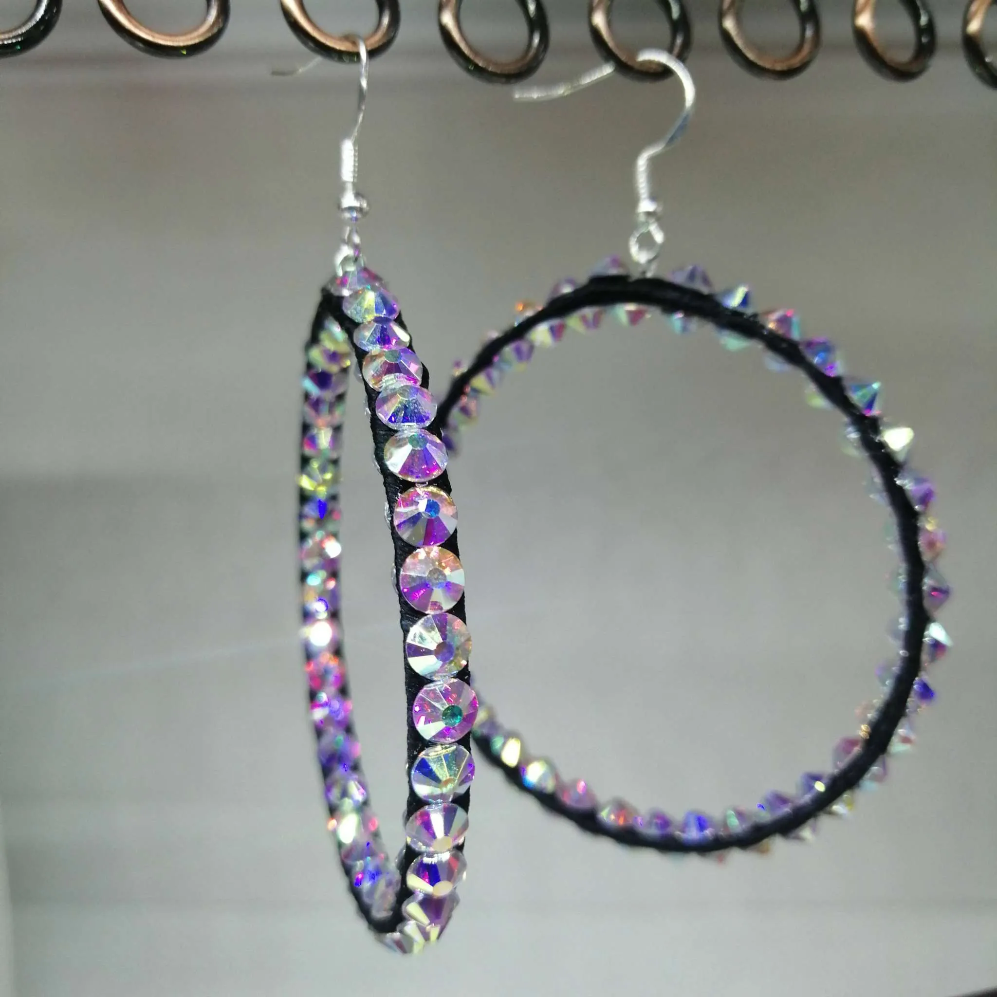 Soft Hoop Ballroom Earrings