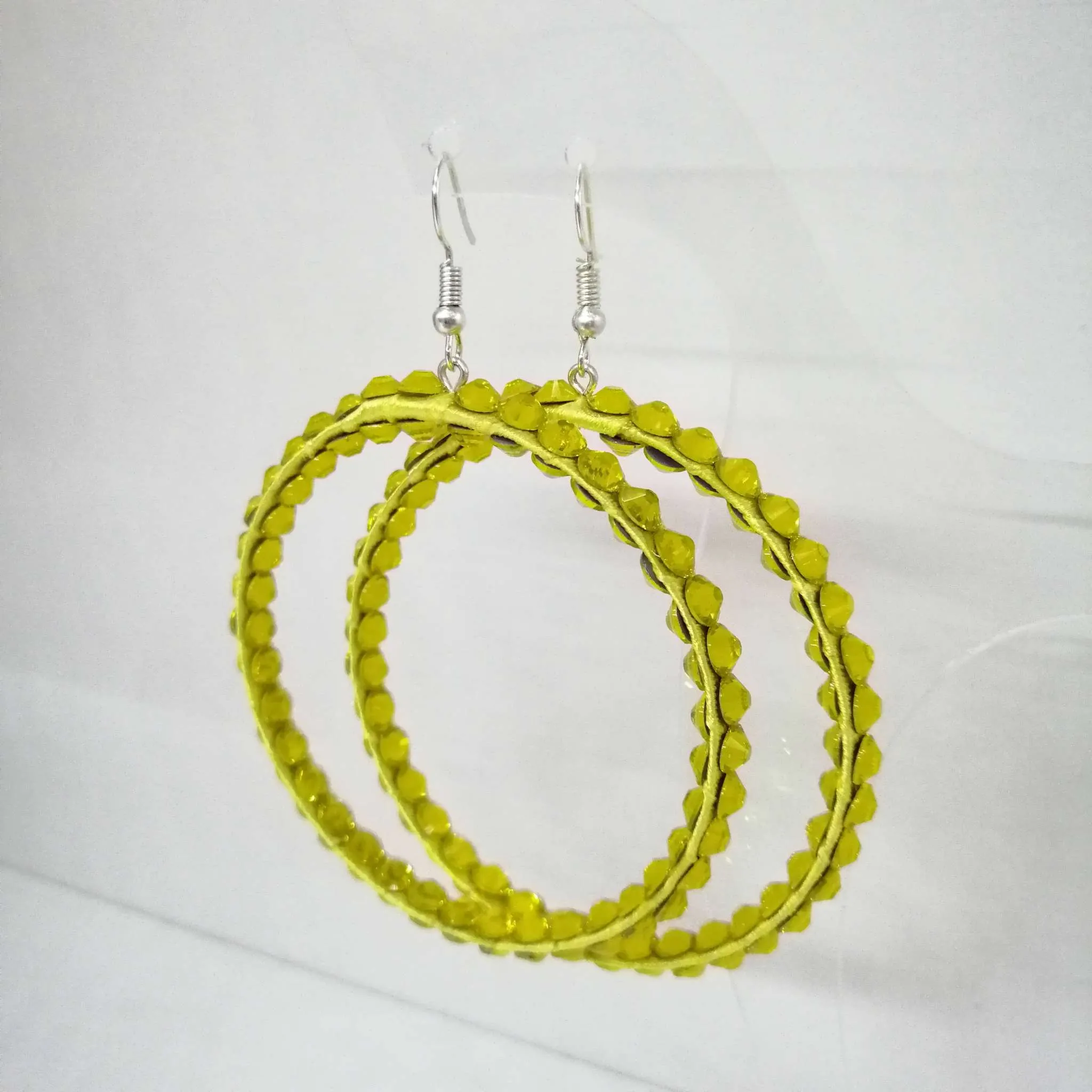 Soft Hoop Ballroom Earrings