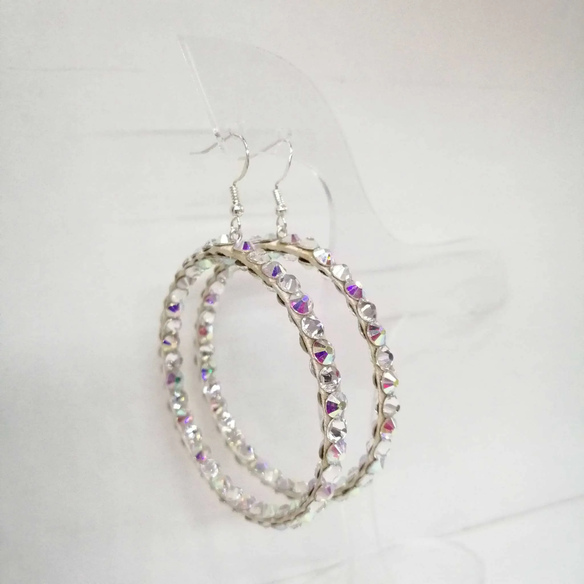 Soft Hoop Ballroom Earrings