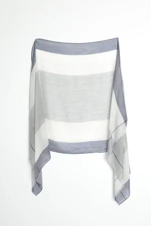 STRIPE SCARF IN CASHMERE