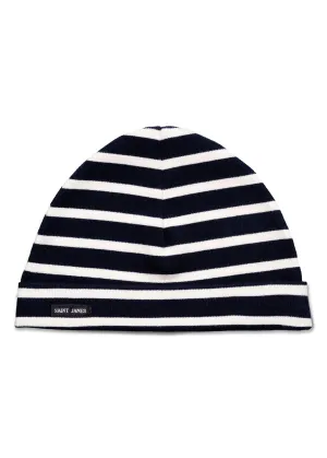 Surcouf striped hat for kids - in cotton jersey (MARINE/ECRU)