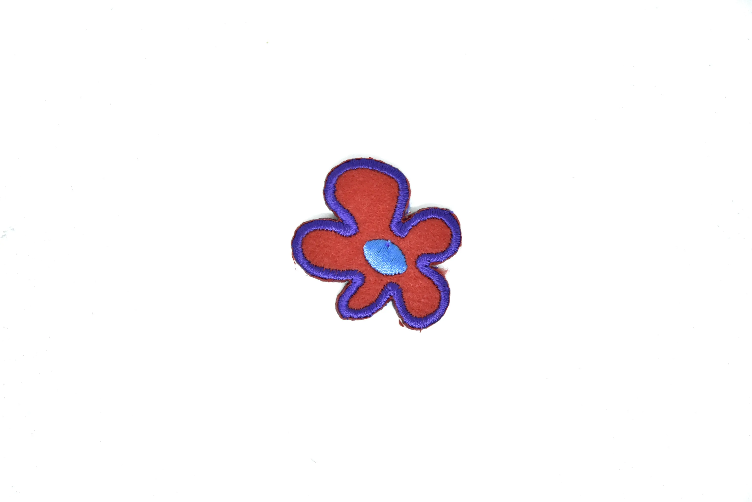 Tiny Iron-On Flower Patches 1.50" x 1.50" - 1 Piece