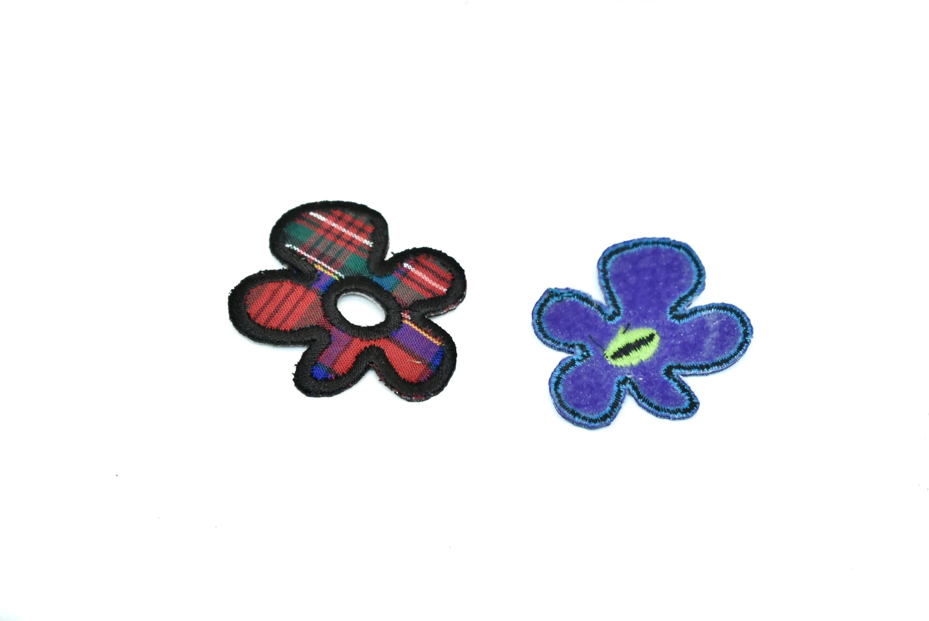 Tiny Iron-On Flower Patches 1.50" x 1.50" - 1 Piece