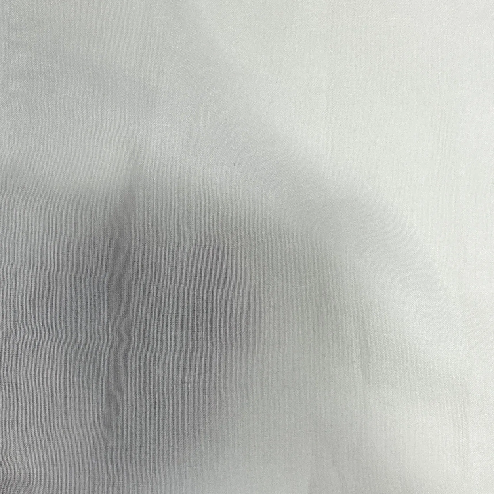 White Solid Printable Muslin Silk Fabric