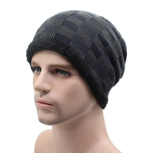 Winter Beanie Hat Men Women Bonnet Caps Warm Baggy Mask Brand Cap Skullies Beanies Mens Knitted Hat