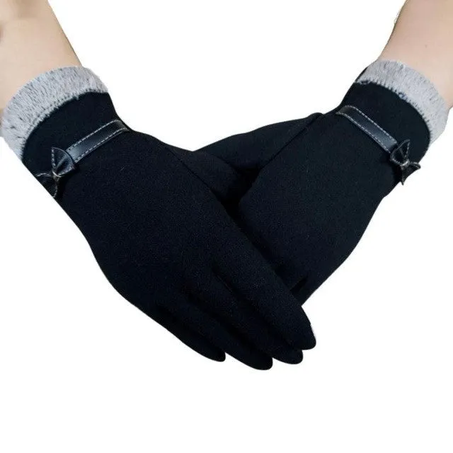 Women's Fullfinger Touchscreen Soft Gloves