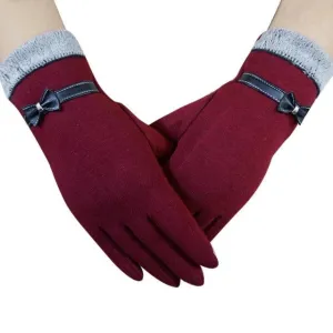 Women's Fullfinger Touchscreen Soft Gloves