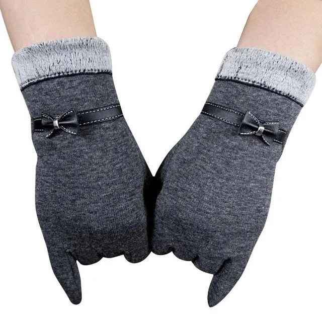 Women's Fullfinger Touchscreen Soft Gloves